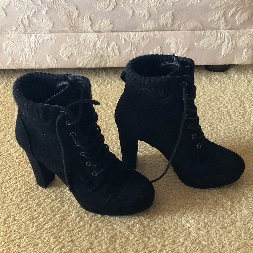 Black Combat Boots